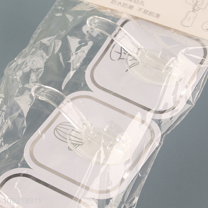 Hot products bathroom kitchen household sticky hook wall hook for sale