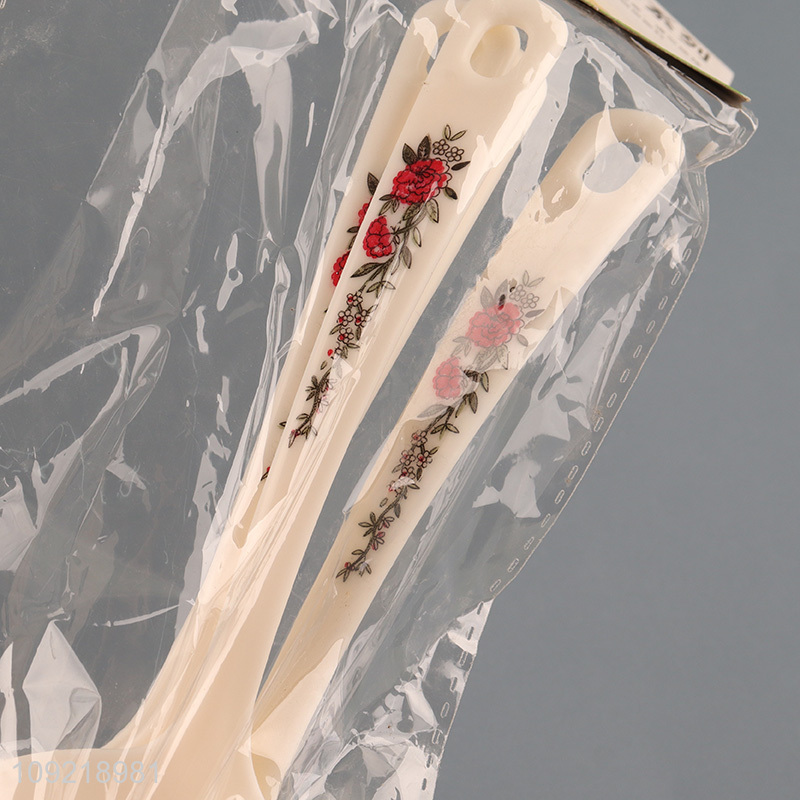 China factory 4pcs plastic long handle soup ladle for sale