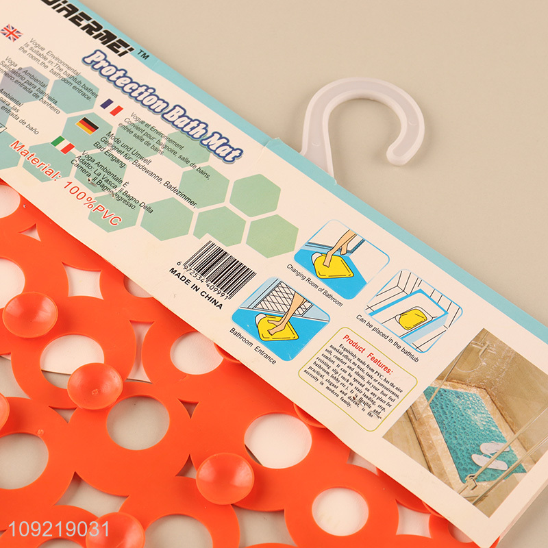 New arrival home bathroom non-slip protection bath mat shower mat