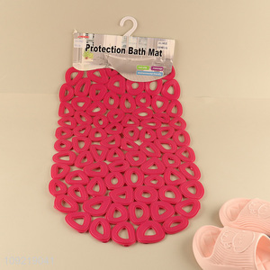Hot selling anti-slip household bathroom protection bath mat wholesale