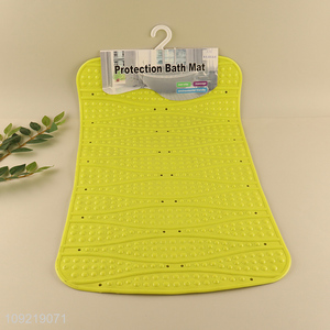 Top selling rectangle non-slip protection bath mat shower mat