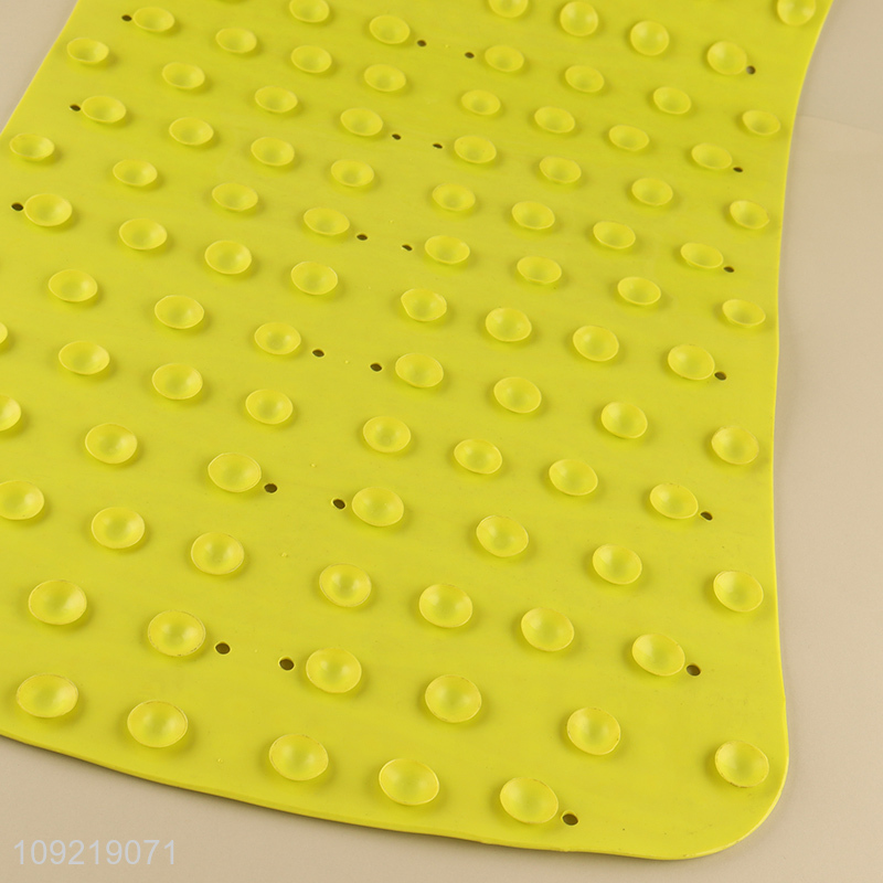 Top selling rectangle non-slip protection bath mat shower mat
