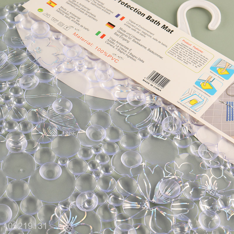 Hot items household non-slip shower mat protection bath mat for sale