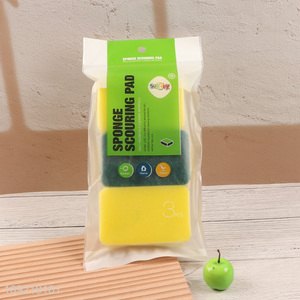 Wholesale 3PCS Heavy Duty Cleaning Sponges for Washing Dishes Pans
