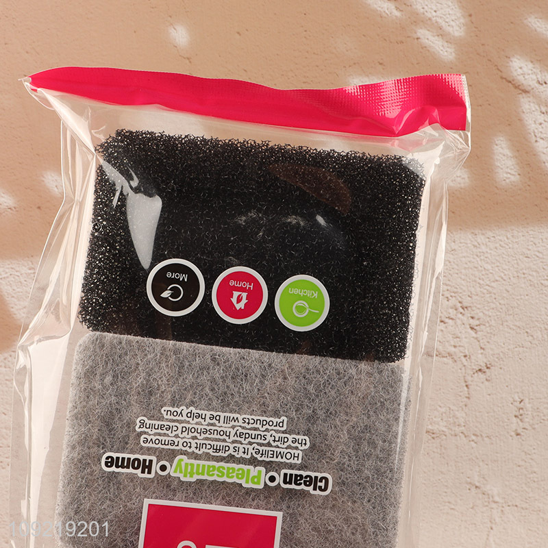 New Arrival 3PCS Heavy Duty Non-Scratch Scrub Sponges for Kitchen Home