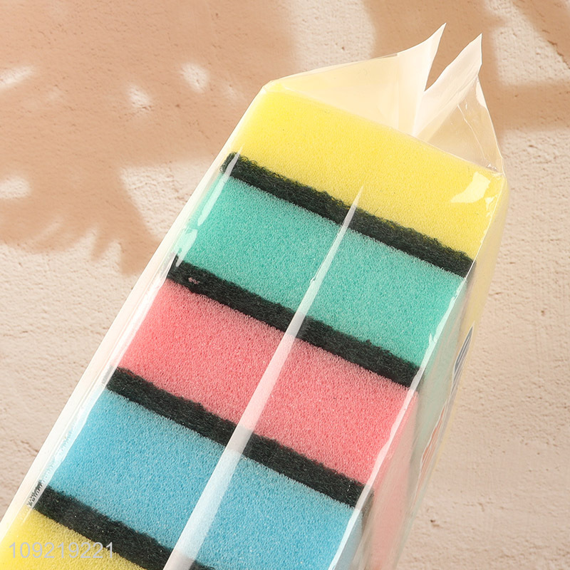 New Product 12PCS Heavy Duty Scrub Sponges for Kitchen Bathroom Grill