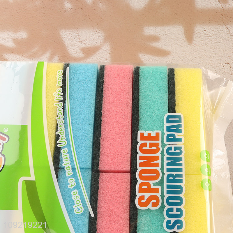 New Product 12PCS Heavy Duty Scrub Sponges for Kitchen Bathroom Grill