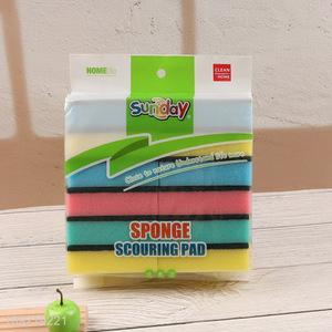 New Product 12PCS Heavy Duty Scrub Sponges for Kitchen Bathroom Grill