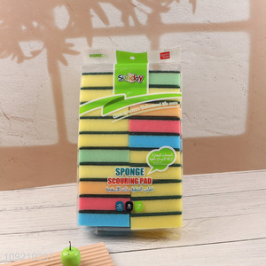 Hot Selling 20PCS Heavy Duty Kitchen Cleaning Sponges Dishwashing Sponges