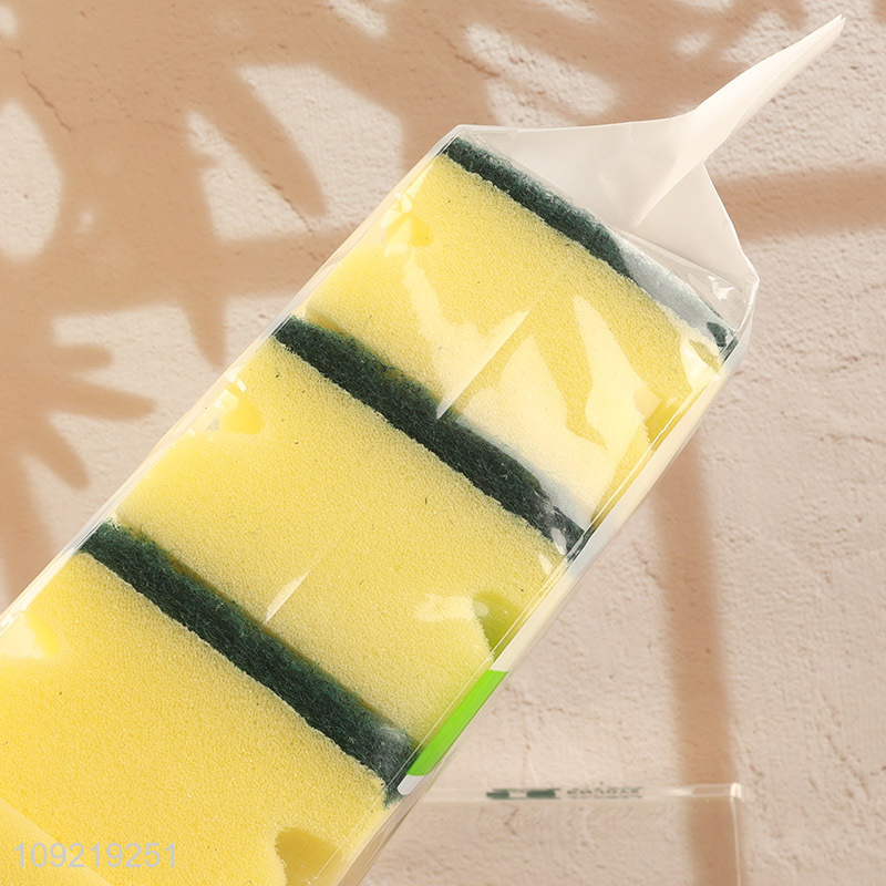 Factory Price 15PCS Kitchen Scrub Sponges Heavy Duty Dish Cleaning Sponges