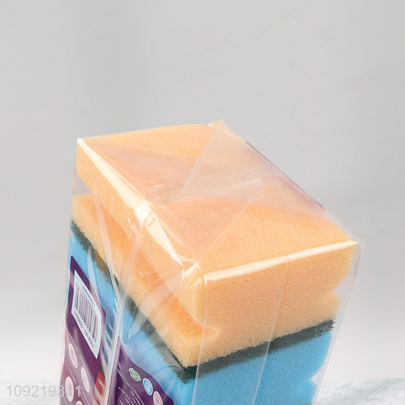 Wholesale 5PCS Kitchen Cleaning Sponges Non-Scratch Dish Cleaning Sponges