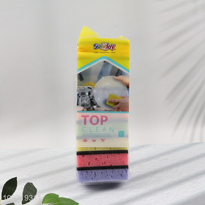 Factory Supply 9PCS Kitchen Dish Sponges Scrub Sponges for Pots Pans