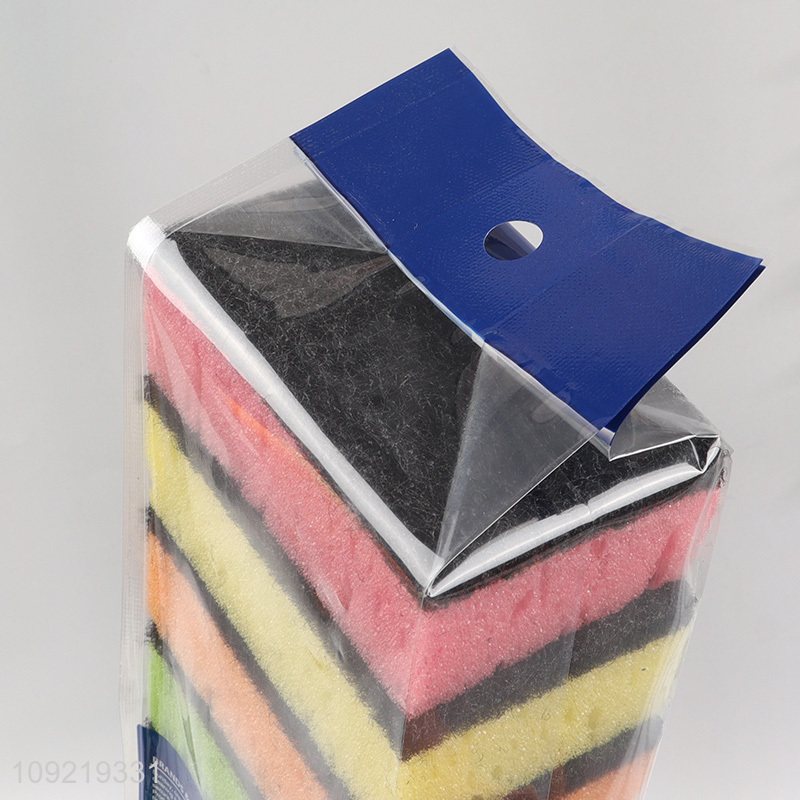 Hot Selling 12PCS Heavy Duty Scrub Sponges Non-Scratch Cleaning Sponges