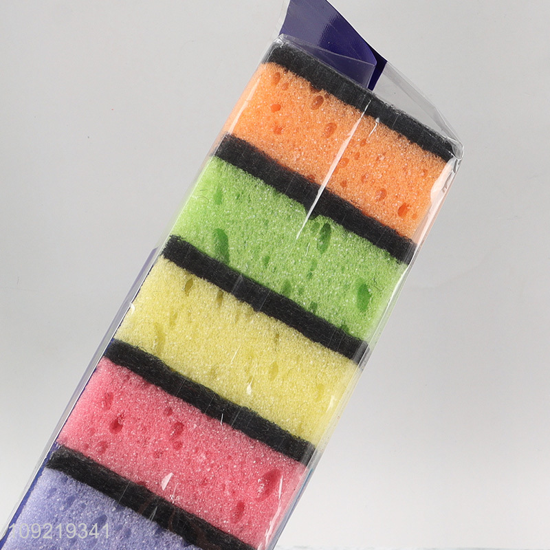 China Product 10PCS Kitchen Dishes Cleaning Sponges for Washing Pots