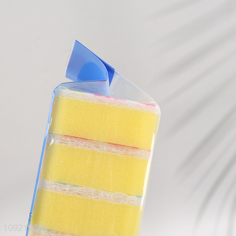 Good Quality 6PCS Heavy Duty Cleaning Sponges for Home Kitchen Bathroom