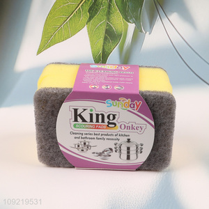 Factory Supply 2PCS Heavy Duty Scrub Sponges Dishes Cleaning Sponges