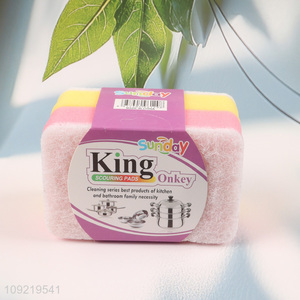 Factory Price 2PCS Heavy Duty Scrub Sponges for Kitchen Pans Cleaning