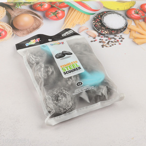 Online Wholesale 12PCS Stainless Steel Wool Scrubbers for Dishes Cleaning