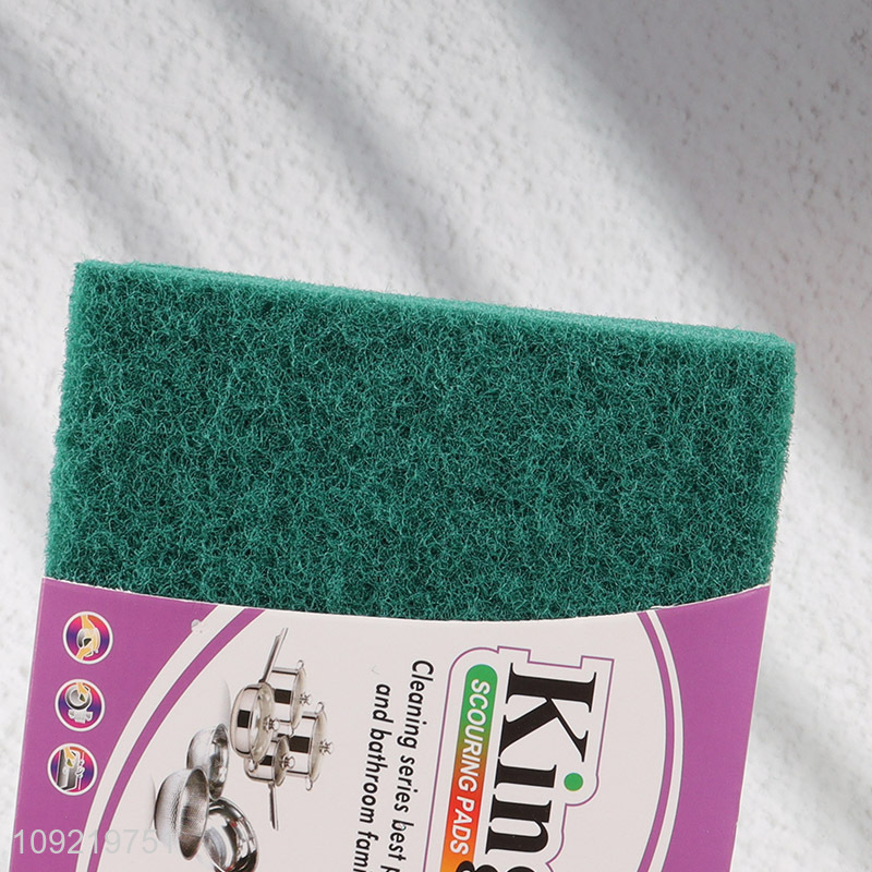 New Product 5PCS Non-Scratch Scouring Pads Dish Scrubber for Kitchen