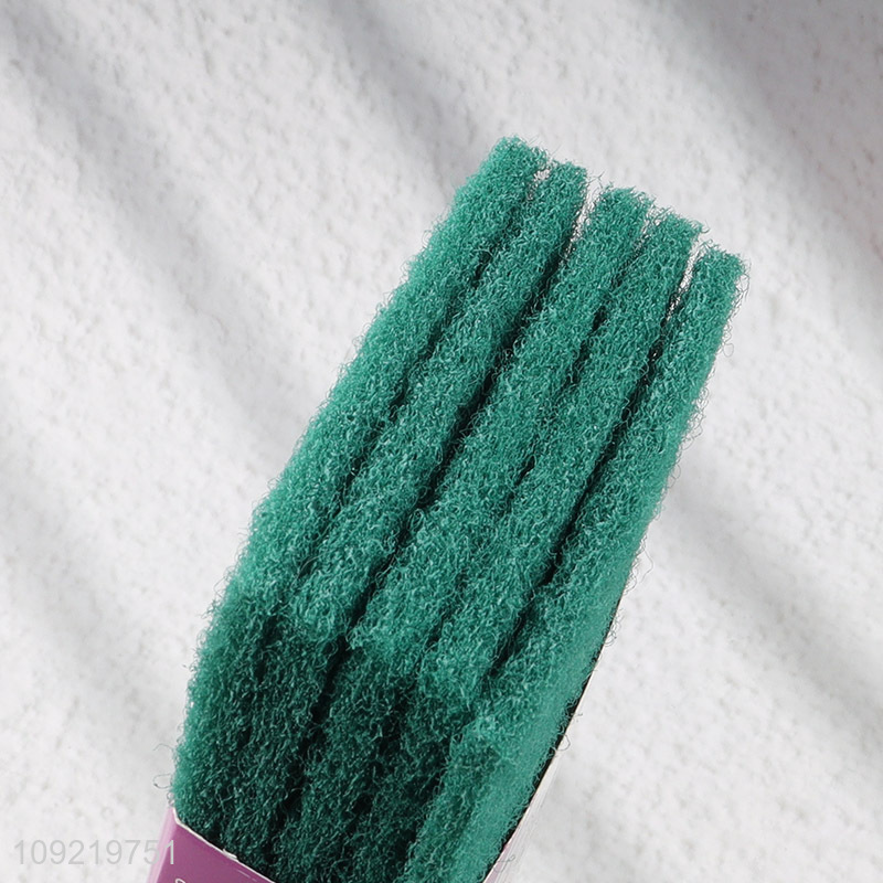 New Product 5PCS Non-Scratch Scouring Pads Dish Scrubber for Kitchen