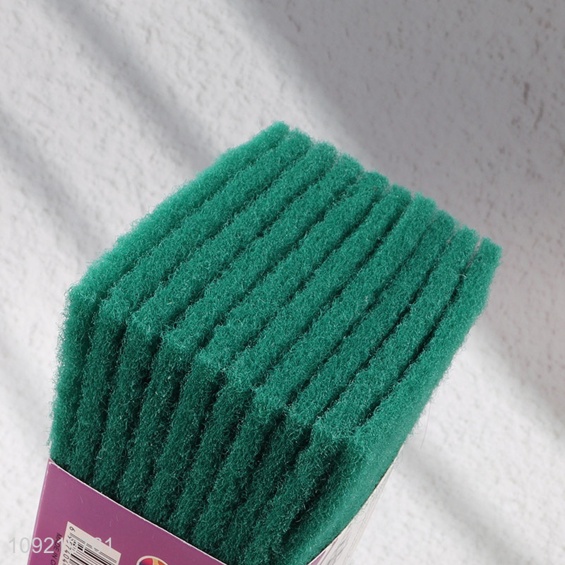 Good Quality 10PCS Non-Scratch Scouring Pads for Oven Barbecue Grill