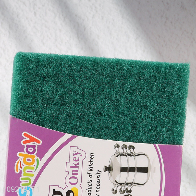 China Wholesale 5PCS Heavy Duty Non-Scratch Scouring Pads Dish Scrubbers