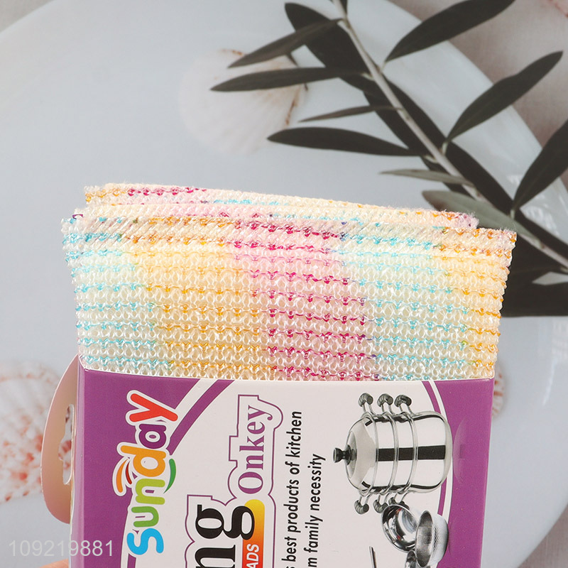 New Arrival 3PCS Heavy Duty Non-Scratch Scrub Sponges for Kitchen Home