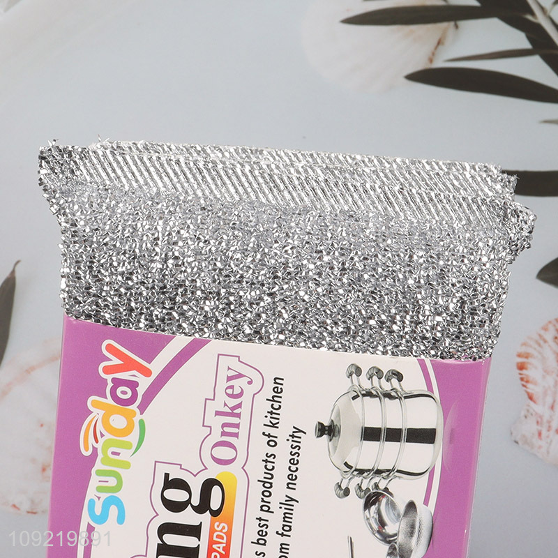 China Imports 3PCS Dishwashing Sponges Kitchen Pans Pots Cleaning Sponges