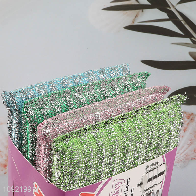 Hot Selling 3PCS Heavy Duty Kitchen Sponge Scrubbers for Washing Dishes