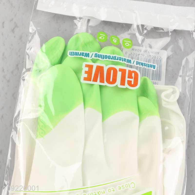New Product Waterproof PVC Household Gloves Dishwashing Cleaning Gloves