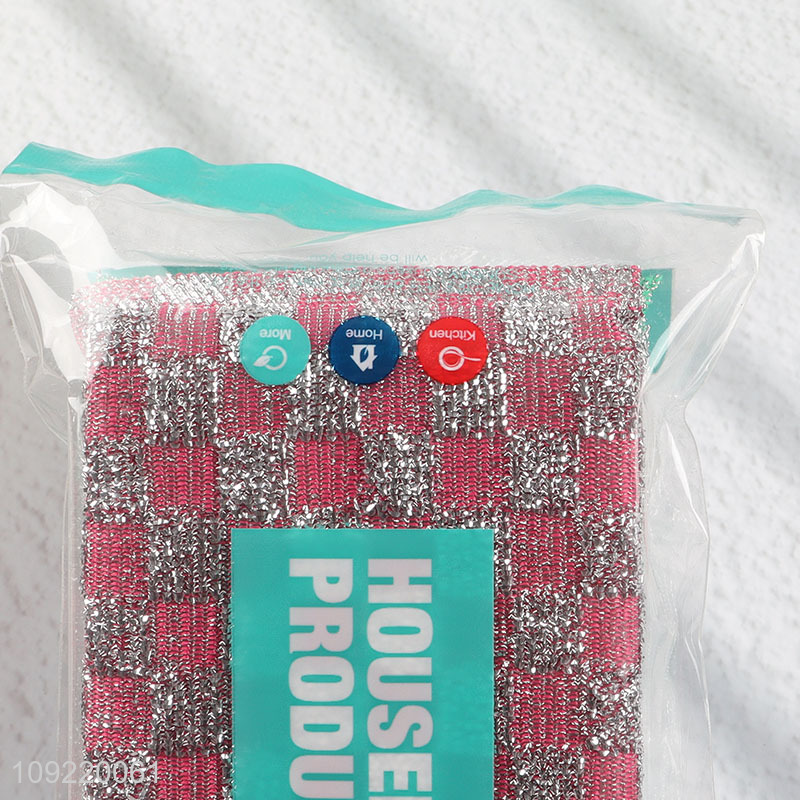 Factory Price 2PCS Kitchen Scrub Sponges Pots Dishes Cleaning Sponges