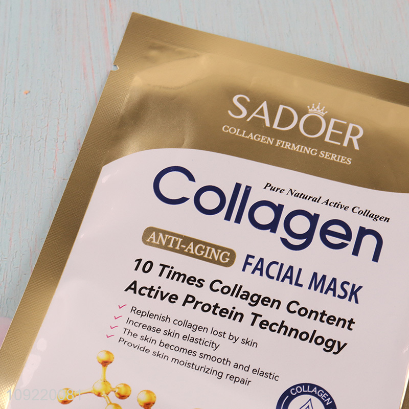 China factory anti-aging collagen facial mask for facial care