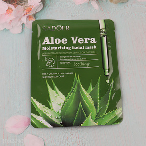 Popular products aloe vera moisturizing facial mask deep cleaning facial mask