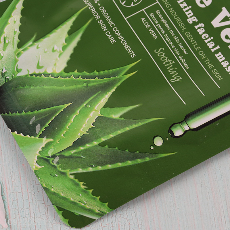 Popular products aloe vera moisturizing facial mask deep cleaning facial mask