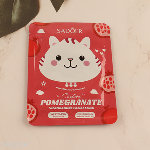 Low price adult pomegranate nicotinamide hyalurtonic acid whitening moisturizing hyalurtonic acid