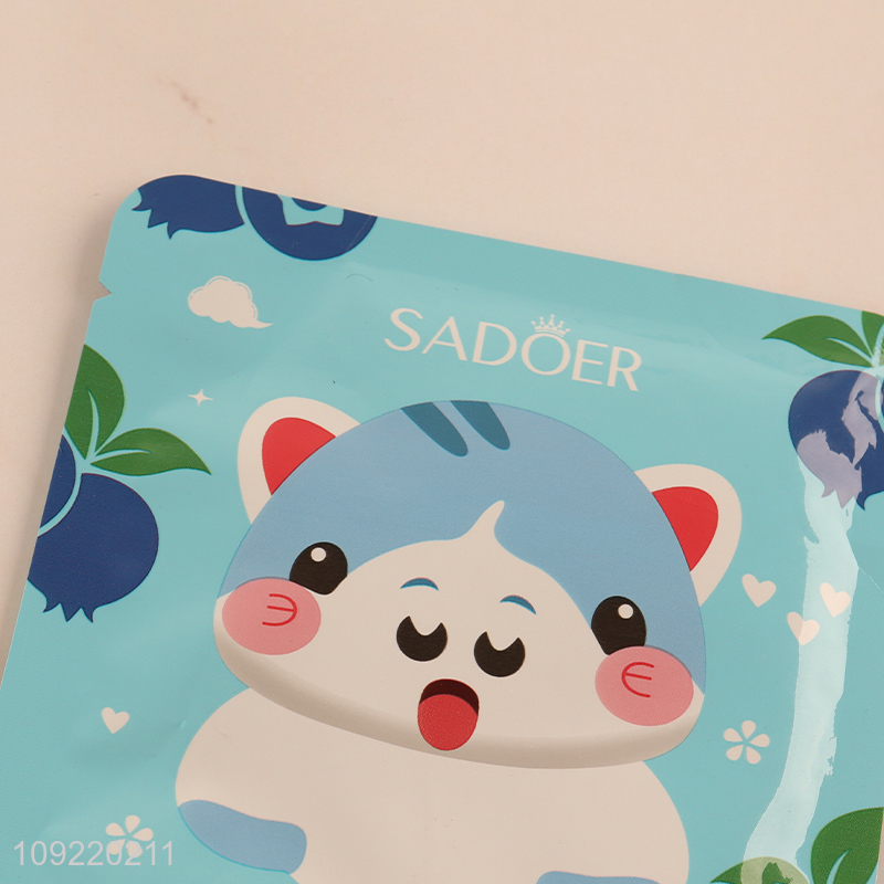 Hot items professional blueberry hyaluronic acid facial mask facial care