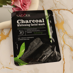 New product skin care charcoal whitening facial mask deep hydrating nourish facial mask