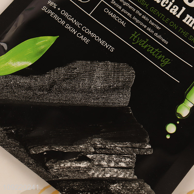 New product skin care charcoal whitening facial mask deep hydrating nourish facial mask