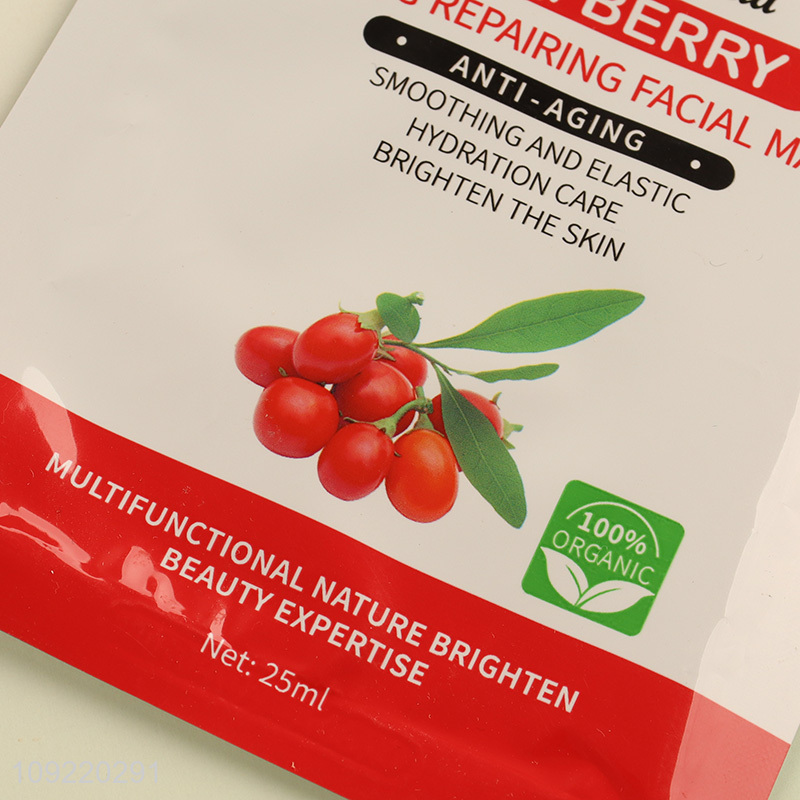 Most popular adult firming repairing facial mask anti-aging smoothing facial mask