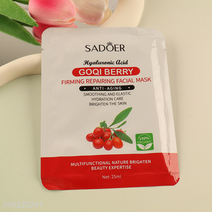 Most popular adult firming repairing facial mask anti-aging smoothing facial mask