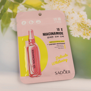 New style adult ampoule facial mask uniform whitening facial mask