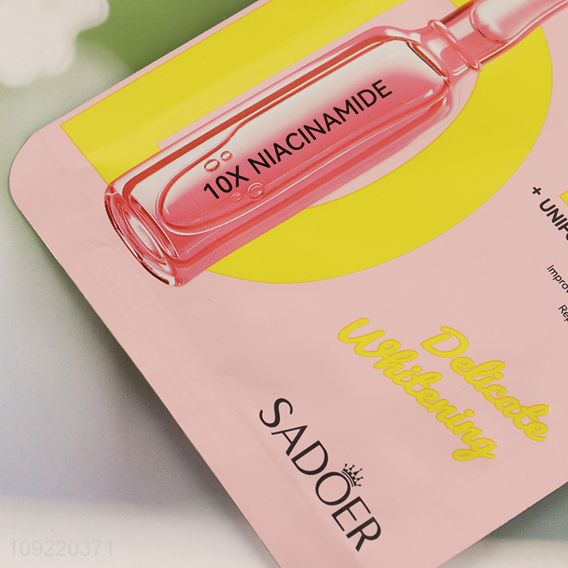 New style adult ampoule facial mask uniform whitening facial mask