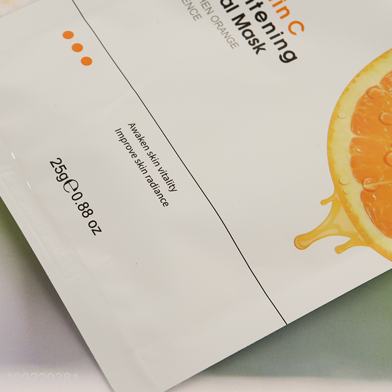 Top selling adult vitamin c brightening facial mask facial care wholesale