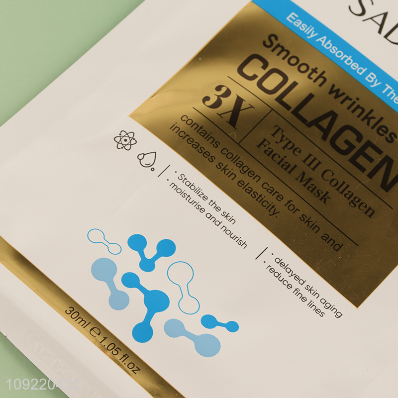 Hot products smooth wrinkles collagen facial mask skin care facial mask