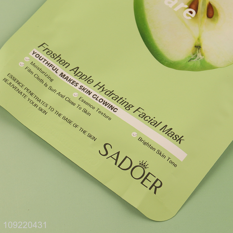 Popular products fresh apple hydrating facial mask moisturizing facial mask
