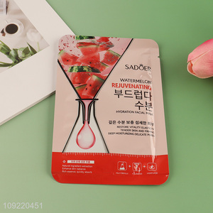 China products watermelon hydrating deep moisturizing facial mask for sale