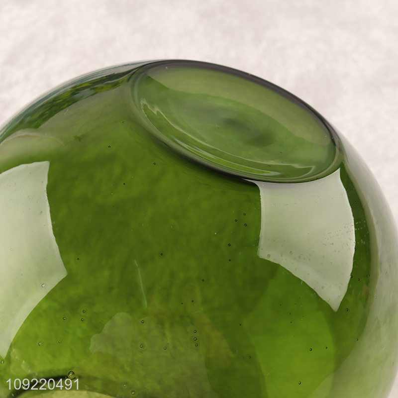 Top selling round living room decor flower vase bud base wholesale