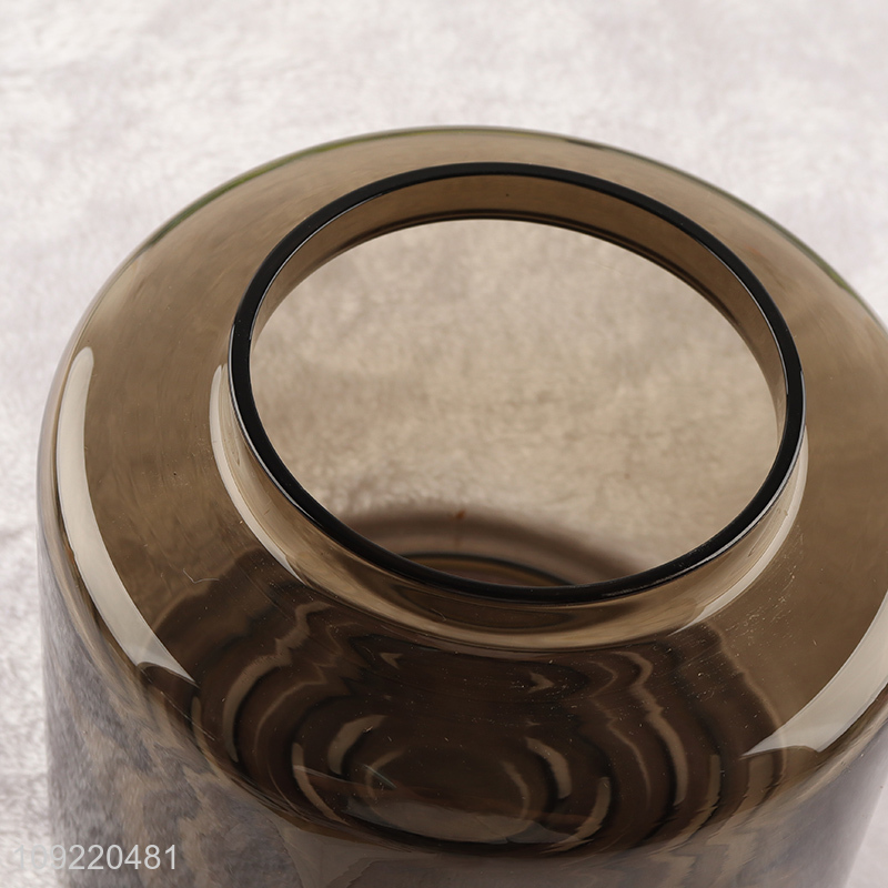 China products home decor glass flower vase plants vase for living room