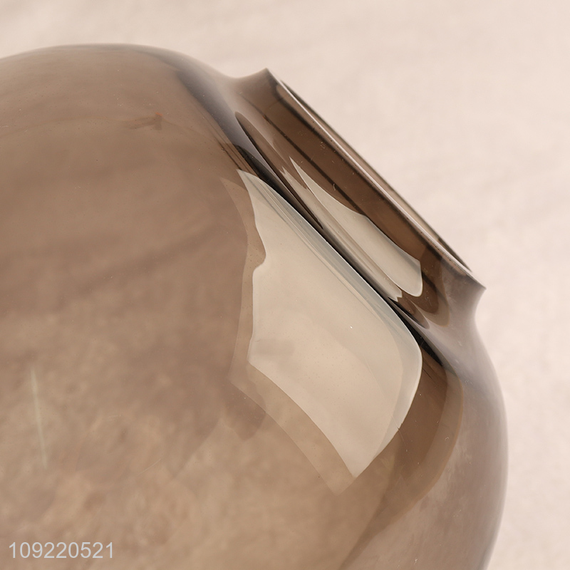 China supplier home indoor decor glass flower vase bud base