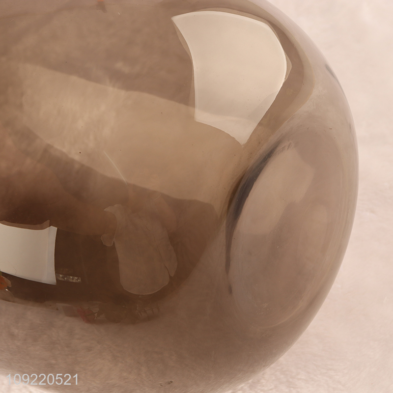 China supplier home indoor decor glass flower vase bud base